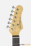 Crafter Guitars Crema S RS AG, S-Style HSS Electric Guitar, Maple Neck/Rosewood Fingerboard, w/ Gig Bag - Ara Green