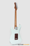 Crafter Guitars Crema S VVS RS DB, S-Style HSS Electric Guitar, Roasted Maple Neck/Rosewood Fingerboard, w/ Gig Bag - Day Blue