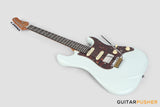 Crafter Guitars Crema S VVS RS DB, S-Style HSS Electric Guitar, Roasted Maple Neck/Rosewood Fingerboard, w/ Gig Bag - Day Blue