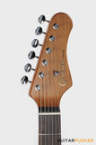 Crafter Guitars Crema S VVS RS MW, S-Style HSS Electric Guitar, Roasted Maple Neck/Rosewood Fingerboard, w/ Gig Bag - Malty White