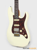 Crafter Guitars Crema S VVS RS MW, S-Style HSS Electric Guitar, Roasted Maple Neck/Rosewood Fingerboard, w/ Gig Bag - Malty White