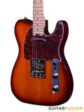 Crafter Guitars Crema T MP TS, T-Style Electric Guitar, Maple Neck/Maple Fingerboard, w/ Gig Bag - Tobacco Sunburst