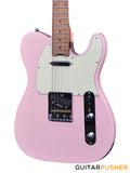 Crafter Guitars Modern Seoul 50's T VVS MP SP, T-Style Electric Guitar, Roasted Maple Neck/Roasted Maple Fingerboard, w/ Gig Bag - Seoul Pink