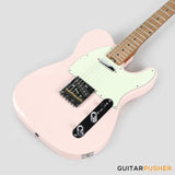 Crafter Guitars Modern Seoul 50's T VVS MP SP, T-Style Electric Guitar, Roasted Maple Neck/Roasted Maple Fingerboard, w/ Gig Bag - Seoul Pink