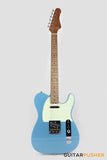 Crafter Guitars Modern Seoul 60's T VVS MP LPB, T-Style Electric Guitar, Roasted Maple Neck/Roasted Maple Fingerboard, w/ Gig Bag - Lake Placid Blue