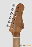 Crafter Guitars Modern Seoul 60's T VVS MP LPB, T-Style Electric Guitar, Roasted Maple Neck/Roasted Maple Fingerboard, w/ Gig Bag - Lake Placid Blue
