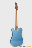 Crafter Guitars Modern Seoul 60's T VVS MP LPB, T-Style Electric Guitar, Roasted Maple Neck/Roasted Maple Fingerboard, w/ Gig Bag - Lake Placid Blue