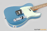 Crafter Guitars Modern Seoul 60's T VVS MP LPB, T-Style Electric Guitar, Roasted Maple Neck/Roasted Maple Fingerboard, w/ Gig Bag - Lake Placid Blue