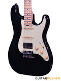 Crafter Guitars Modern Seoul S MP CB, S-Style HSS Electric Guitar, Maple Neck/Maple Fingerboard, w/ Gig Bag - Cosmic Black