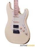 Crafter Guitars Modern Seoul S MP MW, S-Style HSS Electric Guitar, Maple Neck/Maple Fingerboard, w/ Gig Bag - Malty White