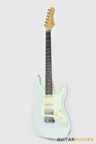 Crafter Guitars Modern Seoul S RS DB, S-Style HSS Electric Guitar, Maple Neck/Rosewood Fingerboard, w/ Gig Bag - Day Blue