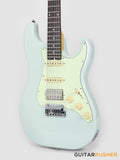 Crafter Guitars Modern Seoul S RS DB, S-Style HSS Electric Guitar, Maple Neck/Rosewood Fingerboard, w/ Gig Bag - Day Blue