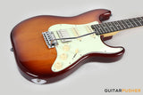 Crafter Guitars Modern Seoul S RS TS, S-Style HSS Electric Guitar, Maple Neck/Rosewood Fingerboard, w/ Gig Bag - Tobacco Sunburst