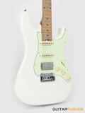 Crafter Guitars Modern Seoul S VVS MP OW, S-Style HSS Electric Guitar, Roasted Maple Neck/Roasted Maple Fingerboard, w/ Gig Bag - Olympic White
