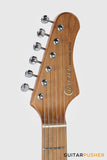 Crafter Guitars Modern Seoul S VVS MP OW, S-Style HSS Electric Guitar, Roasted Maple Neck/Roasted Maple Fingerboard, w/ Gig Bag - Olympic White