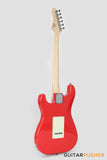 Crafter Guitars Modern Sera S MP VR, S-Style Electric Guitar, Maple Neck/Maple Fingerboard, w/ Gig Bag - Vintage Red