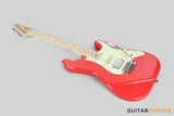 Crafter Guitars Modern Sera S MP VR, S-Style Electric Guitar, Maple Neck/Maple Fingerboard, w/ Gig Bag - Vintage Red