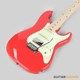 Crafter Guitars Modern Sera S MP VR, S-Style Electric Guitar, Maple Neck/Maple Fingerboard, w/ Gig Bag - Vintage Red