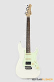Crafter Guitars Modern Sera S RS OW, S-Style Electric Guitar, Maple Neck/Laurel Fingerboard, w/ Gig Bag - Olympic White