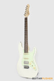 Crafter Guitars Modern Sera S RS OW, S-Style Electric Guitar, Maple Neck/Laurel Fingerboard, w/ Gig Bag - Olympic White