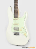 Crafter Guitars Modern Sera S RS OW, S-Style Electric Guitar, Maple Neck/Laurel Fingerboard, w/ Gig Bag - Olympic White