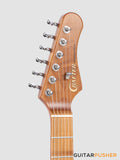 Crafter Guitars Modern Sera S VVS MP OW, S-Style Electric Guitar, Roasted Maple Neck/Roasted Maple Fingerboard, w/ Gig Bag - Olympic White