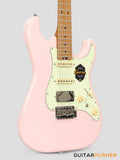 Crafter Guitars Modern Sera S VVS MP SP, S-Style Electric Guitar, Roasted Maple Neck/Roasted Maple Fingerboard, w/ Gig Bag - Seoul Pink