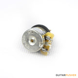 CTS 250k 10% Tolerance Slot & Knurled Shaft, Embossed Cover Mini Potentiometer