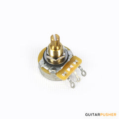 CTS 250k Regular Length Slot & Knurled Shaft, Audio Taper, US Size Potentiometer
