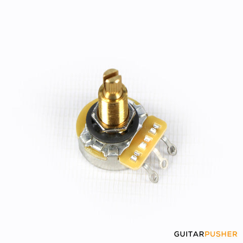 CTS 300k Long Length Slot & Knurled Shaft, Linear Taper Potentiometer
