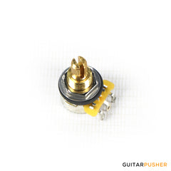 CTS 10% Tolerance Slot & Knurled Shaft, Audio Taper, Embossed Cover Mini Potentiometer