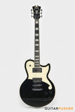 D'Angelico Premier Atlantic Single Cut Electric Guitar (Black Flake)