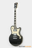 D'Angelico Premier Atlantic Single Cut Electric Guitar (Black Flake)