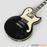 D'Angelico Premier Atlantic Single Cut Electric Guitar (Black Flake)