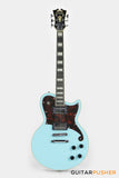 D'Angelico Premier Atlantic Single Cut Electric Guitar (Sky Blue)