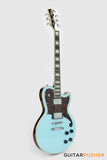D'Angelico Premier Atlantic Single Cut Electric Guitar (Sky Blue)