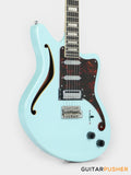 D'Angelico Premier Bedford SH Offset Electric Guitar w/ 6-Point Tremolo Bridge (Sky Blue)