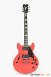 D'Angelico Premier Mini DC Fiesta Red Electric Guitar