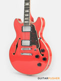 D'Angelico Premier Mini DC Fiesta Red Electric Guitar