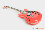 D'Angelico Premier Mini DC Fiesta Red Electric Guitar