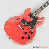 D'Angelico Premier Mini DC Fiesta Red Electric Guitar