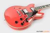 D'Angelico Premier Mini DC Fiesta Red Electric Guitar