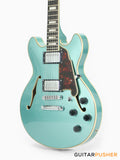 D'Angelico Premier Mini DC Ocean Turquoise Electric Guitar