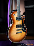 Duesenberg Fantom Series S Electric Guitar w/ Hard Case - (Light Antique Burst)