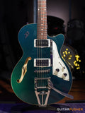 Duesenberg Guitars Starplayer CBR Electric Guitar (Catalina Green) w/ Hard Case