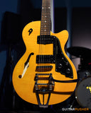 Duesenberg Guitars Starplayer CBR Electric Guitar (Transparent Honey) w/ Hard Case