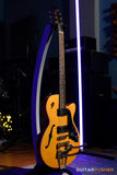 Duesenberg Guitars Starplayer CBR Electric Guitar (Transparent Honey) w/ Hard Case