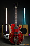 Duesenberg Guitars Starplayer TV Deluxe Electric Guitar (Crimson Red) w/ Hard Case