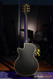 Duesenberg Guitars Starplayer TV Velvet Series Electric Guitar (Matte Black Velvet) w/ Hard Case