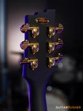 Duesenberg Guitars Starplayer TV Velvet Series Electric Guitar (Matte Black Velvet) w/ Hard Case